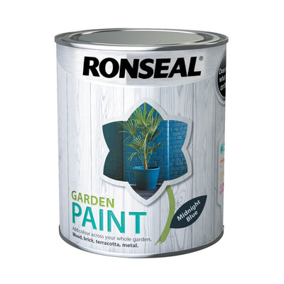 Ronseal Garden Paint Midnight Blue 750ml