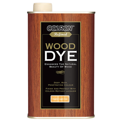 Colron Refined Wood Dye English Light Oak 250ml