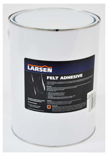 Larsen Feltfix Felt Adhesive 5Ltr