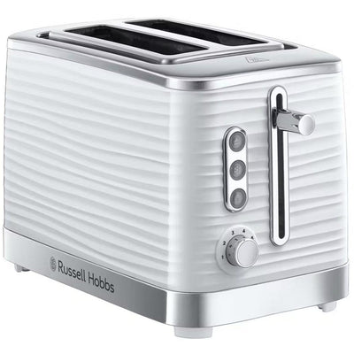 Russell Hobbs Inspire White 2-Slice Toaster
