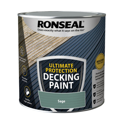 Ronseal Ultimate Protection Decking Paint Sage 2.5L