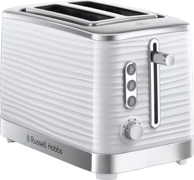 Russell Hobbs Inspire White 2-Slice Toaster