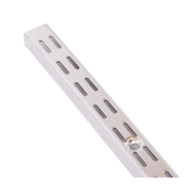 Twin Slot Upright White 128cm (50.1/2