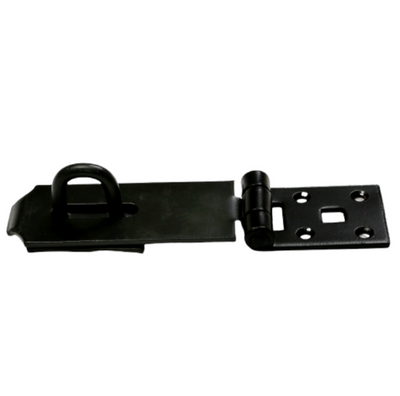 Hasp & Staple H/D Black 6