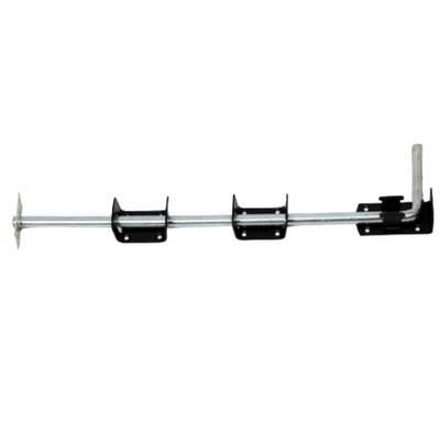 Garage Drop Door Bolt Black 18