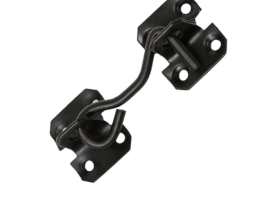 Cabin Hook Black 3"
