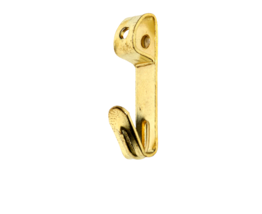 No.2 Picture Hook Brass Single