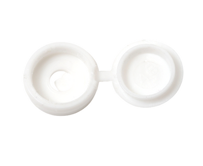 Screw Cover & Cap White