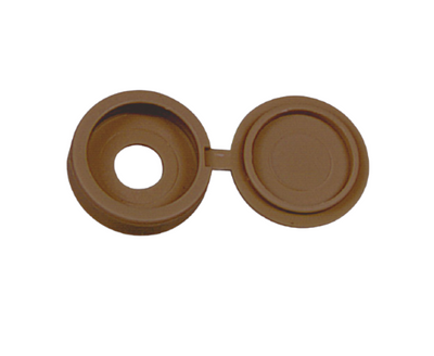 Screw Cover & Cap Brown