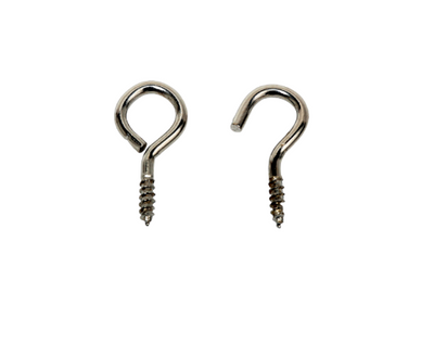 Curtain Wire Hook & Eye Set