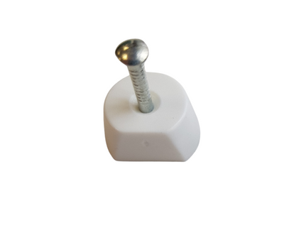 Shelf Support White Nail In