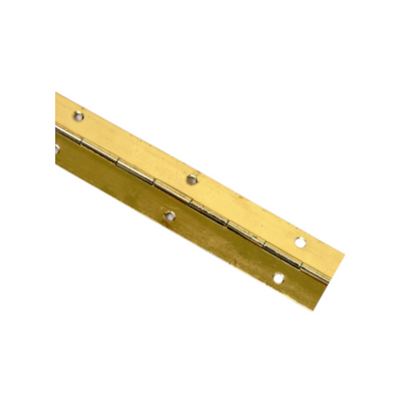 Piano Hinge Brassed 6ft x 1.1/4