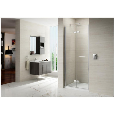 8 Series Frameless 1000 Hinged Bifold Door