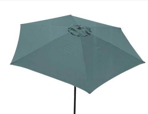 Crank & Tilt 2.7m Parasol - Green