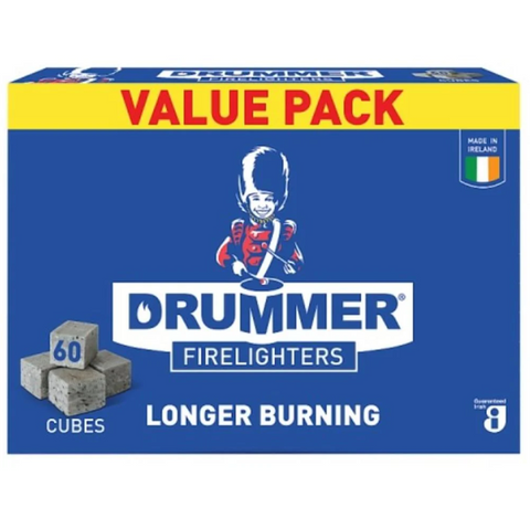 Drummer Firelighters - 60 Pack