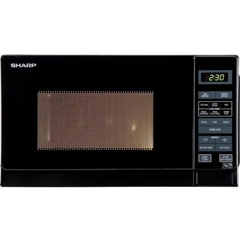 Sharp 20L Freestanding Solo Microwave - Black