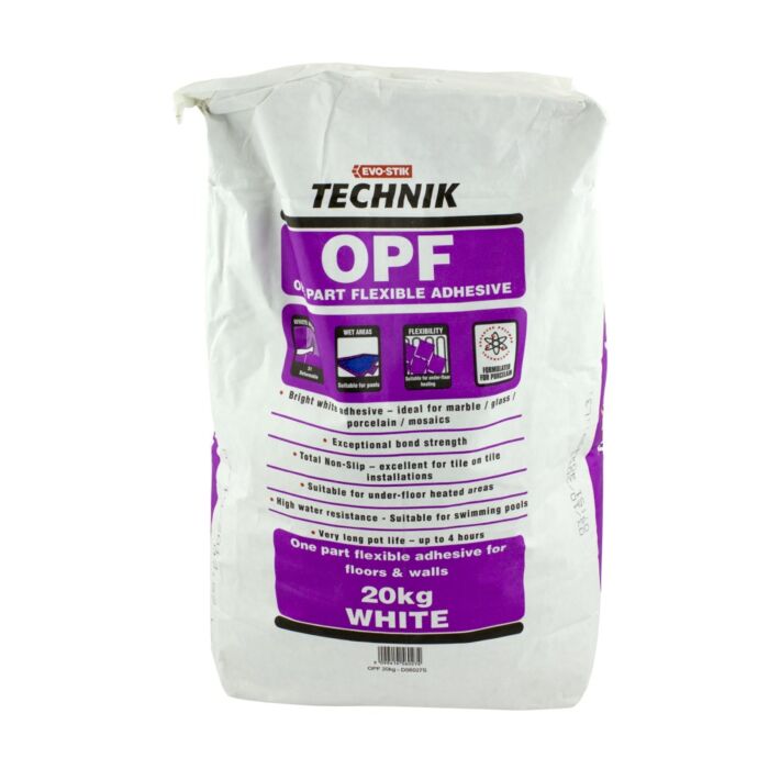 Technik Opf White Tile Adhesive 20kg