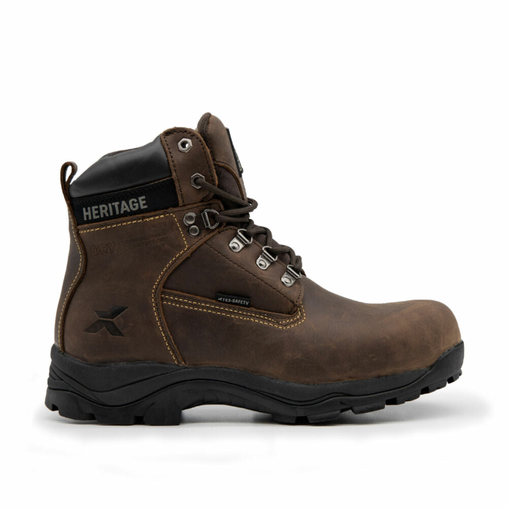 Xpert Heritage Legend S3 Safety Boot Brown - EU44 / UK10