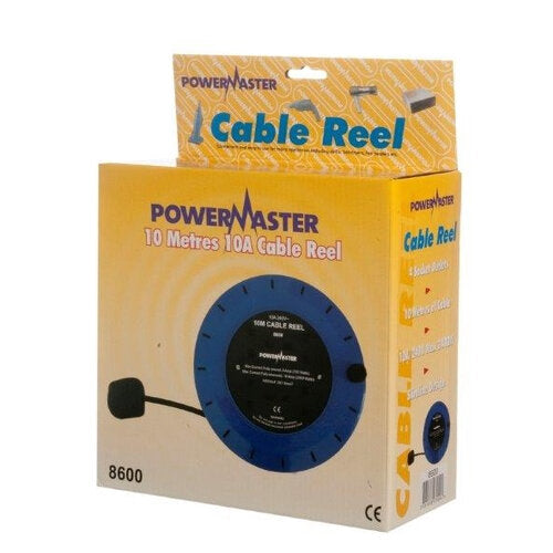 Powermaster 10Mtr 220V Cable Reel