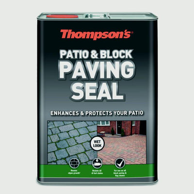 Thompson’s Patio & Block Paving Seal 5L Wet Look