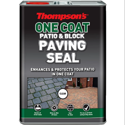 Thompson's 5 Litre One Coat Patio & Block Paving Seal