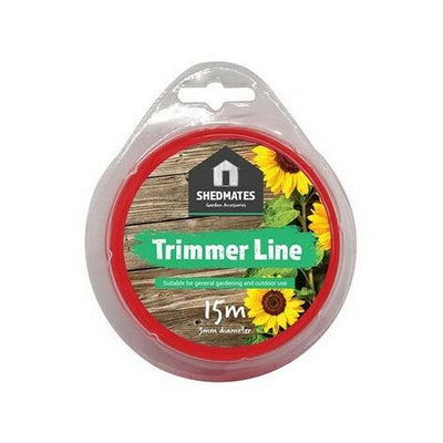 Kingfisher Shedmates Trimmer Line 15m x 3.00mm Diameter Red