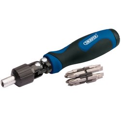 865/Prs Draper Soft Grip Ratchet Screwdriver