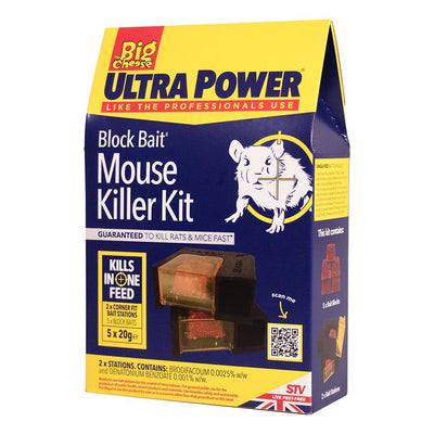 Block Bait Mouse Killer Kit - STV565