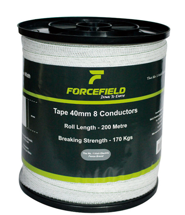 White Polytape 40mm X 200m