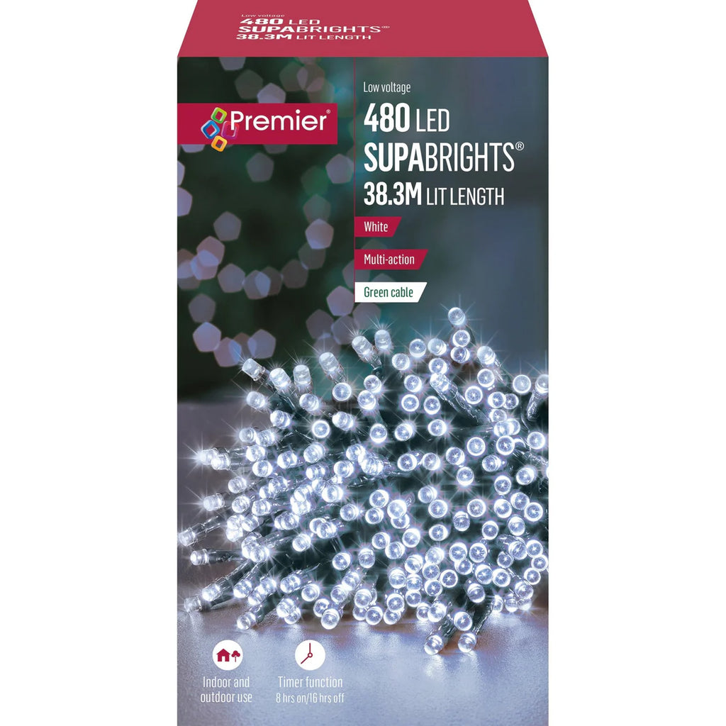 Premier 480 Led Multi-Action Supabrights Lights White