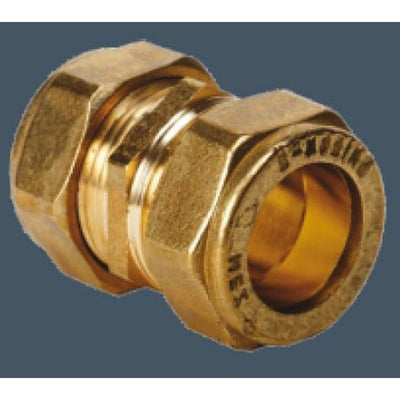 South Coast Brass - 1 1/2\ x 1 1/2\ Straight Coupler Mi x C