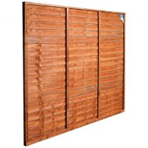 6' X 6' Fencing Panels Golden Brown