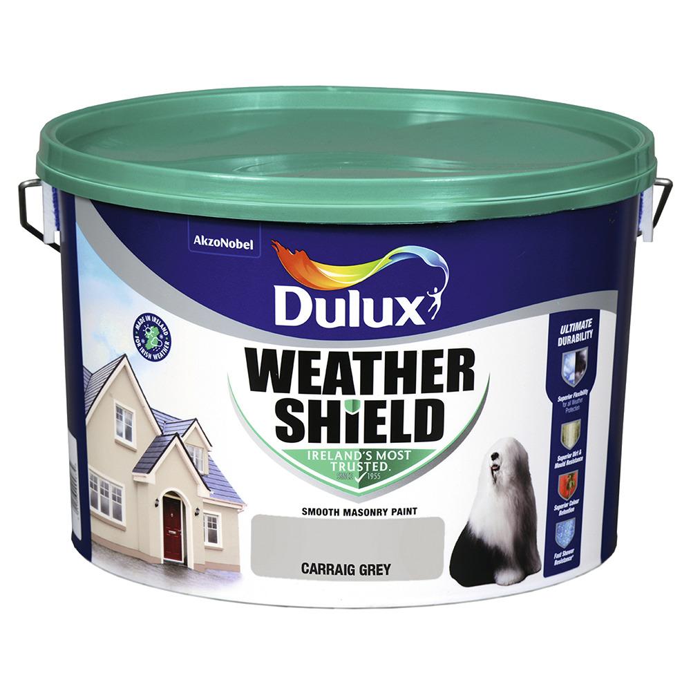 Dulux Weathershield Carraig Grey 10L