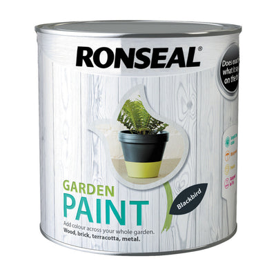 Ronseal Garden Paint Blackbird 2.5L