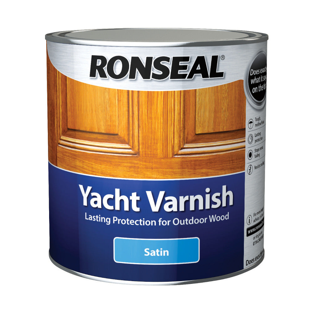 Ronseal Yacht Varnish Satin 2.5L