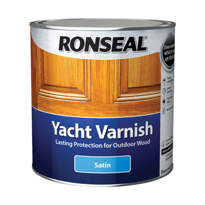 Ronseal Yacht Varnish Satin 2.5L