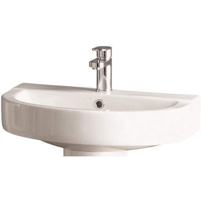 Maria 560mm 1 Taphole Washbasin