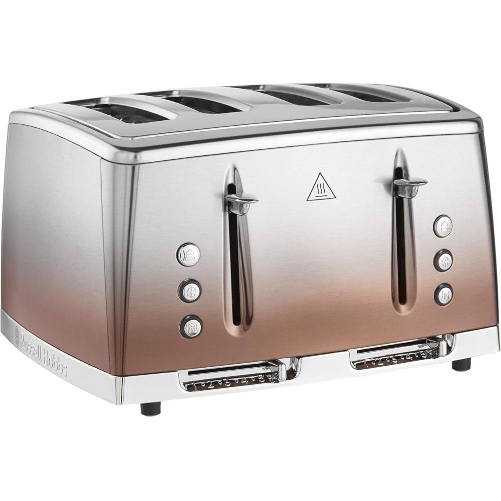 Russell Hobbs Eclipse Copper 4-Slice Toaster
