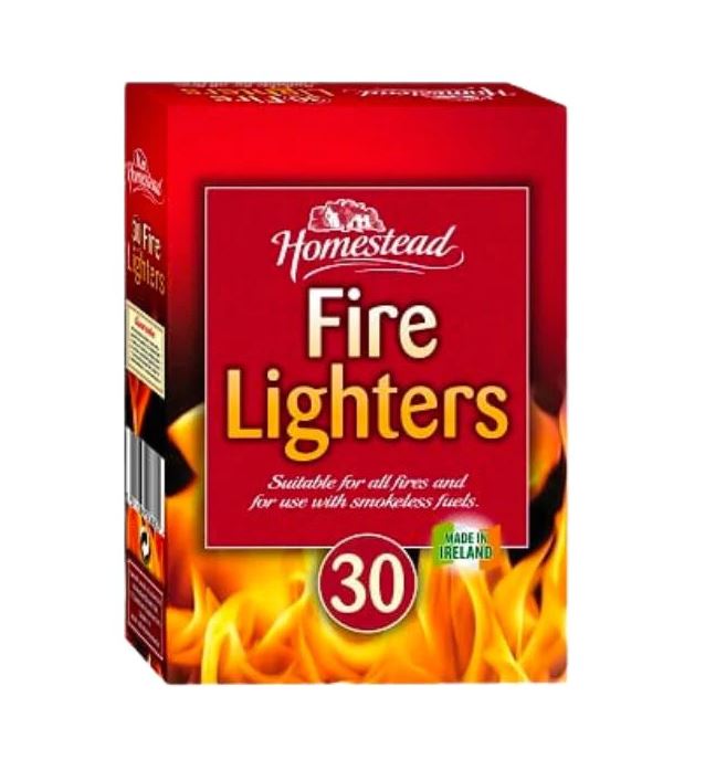 Homestead Firelighters - 30 Pack
