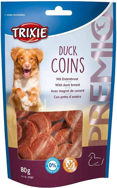 Premio Duck Coins Dog Treats 80g