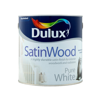 Dulux Satinwood Pure White 2.5L