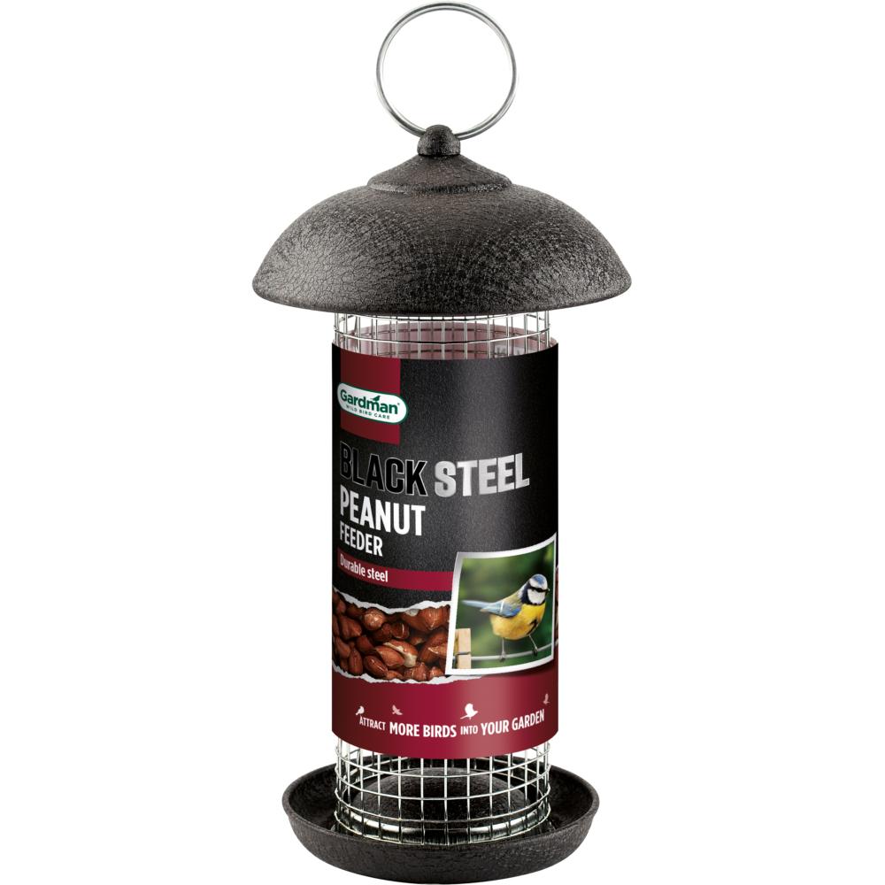 Gardman Black Steel Peanut Feeder