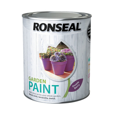 Ronseal Garden Paint Purple Berry 750ml