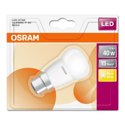 4W (40W) B22 Led Golf Ball Frosted Fili W/W