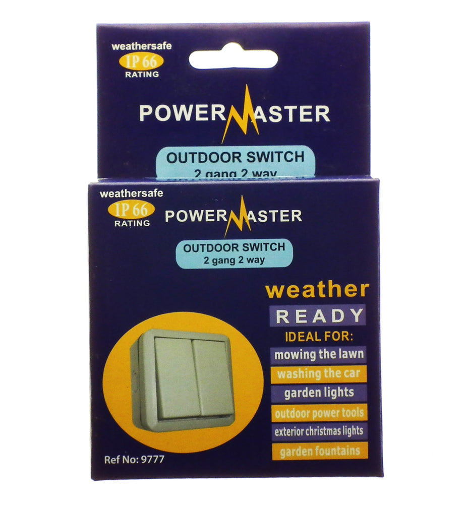 Powermaster 2G 2W Outdoor Switch (L)