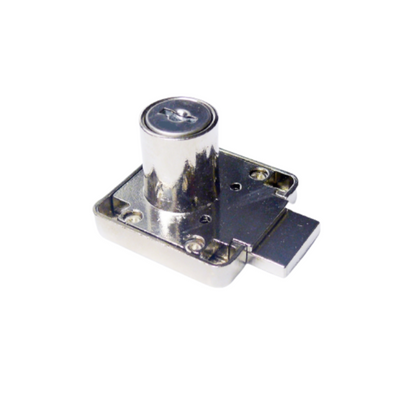 Cylinder Drawer Lock Nickle Plated