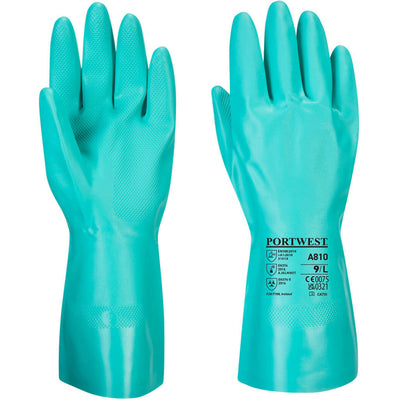 Portwest - Nitrosafe Chemical Gauntlet - Green