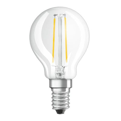 2.1W (25W) E14 Led Golf Ball Clear Fili W/W