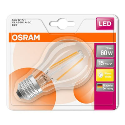 7W (60W) E27 Led Gls Frosted Filiment W/W