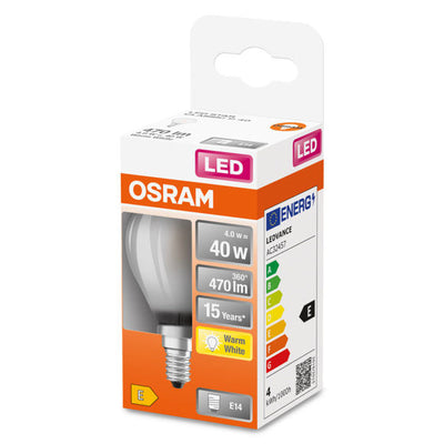 4W (40W) E14 Led G/Ball Frs Fili